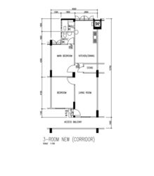 Blk 227 Bukit Batok Central (Bukit Batok), HDB 3 Rooms #525364071